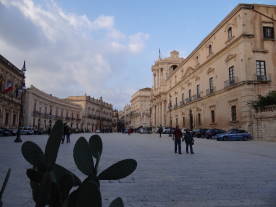Dachterrasse 071Syrakus Domplatz